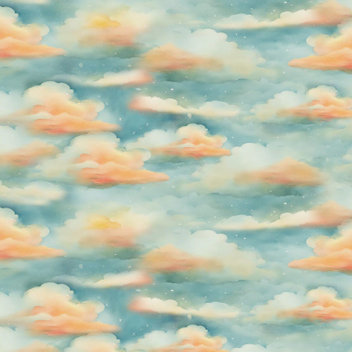 Wilmington Prints Glorious Fall Nancy Mink Sky Texture Day Blue