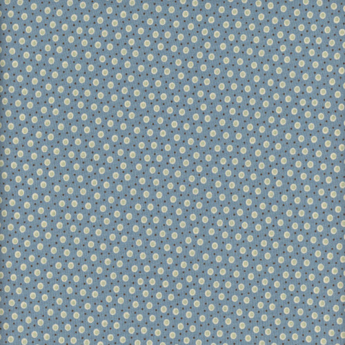 Andover Fabrics Holbrook by Max & Louise Blue Eggs and Dots