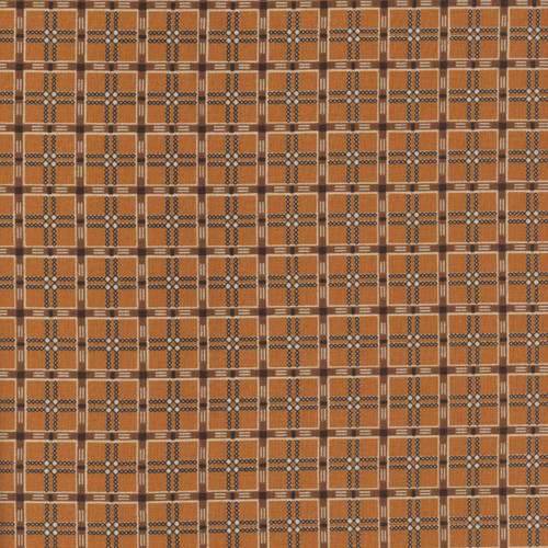 Andover Fabrics Spice Market by Jo Morton Gold Yellow Tin Tile Plaid