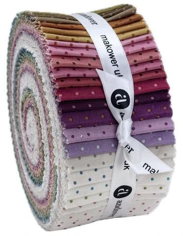 Andover Fabrics Poppy Seeds by Laundry Basket Quilts Jelly Roll Fabric Strips