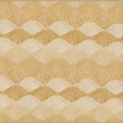 Henry Glass Fabrics Crochet 118 Inch Quilt Back City Art Studio Tan Shell Stitch