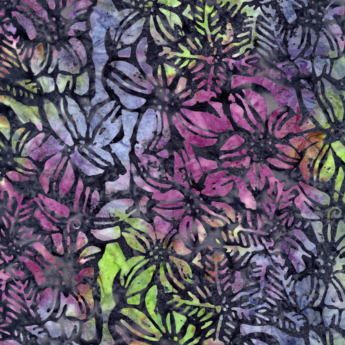 Timeless Treasures Fabrics Mayfair Tonga Batiks Wing and a Prayer Majesty Floral Blossom