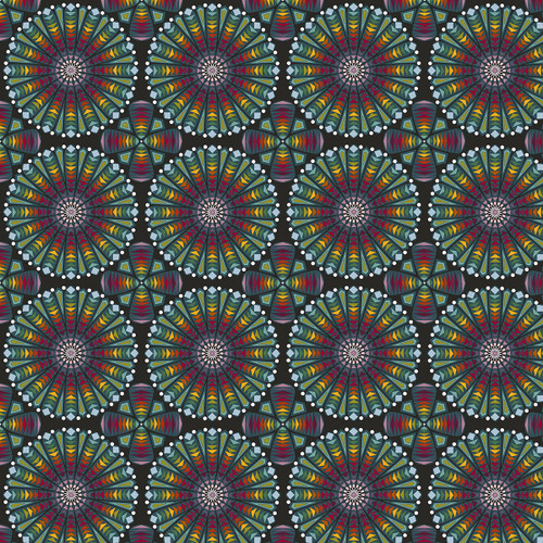 FreeSpirit Fabrics Enrapture by Guicy Guice Stained Glass Morning