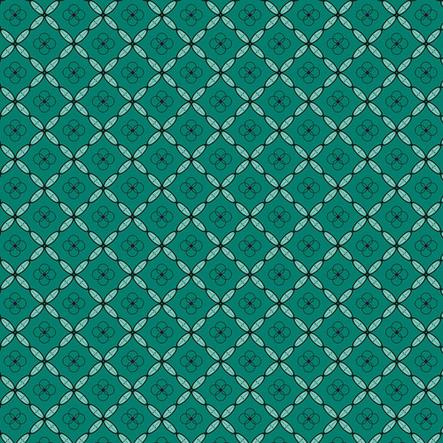 FreeSpirit Fabrics Enrapture by Guicy Guice Tiles Emerald