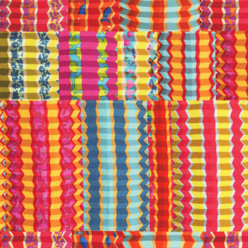 FreeSpirit Fabrics Festival by Odile Bailloeul Zig Zag Bright