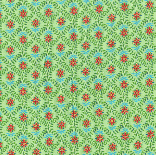 FreeSpirit Fabrics Festival by Odile Bailloeul Diamonds Green