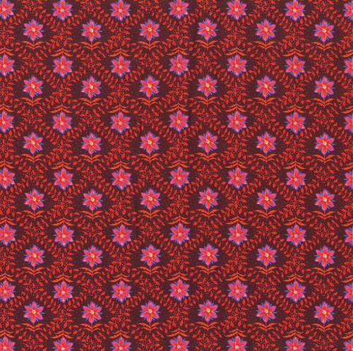 FreeSpirit Fabrics Festival by Odile Bailloeul Diamonds Red