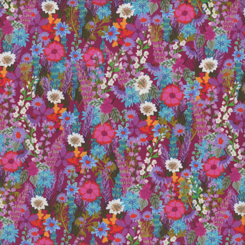 FreeSpirit Fabrics Floral Fiesta by Mia Charro Garden Glow Multi