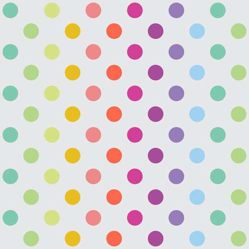 FreeSpirit Fabrics True Colors Graywork by Tula Pink Disco Poms Whisper