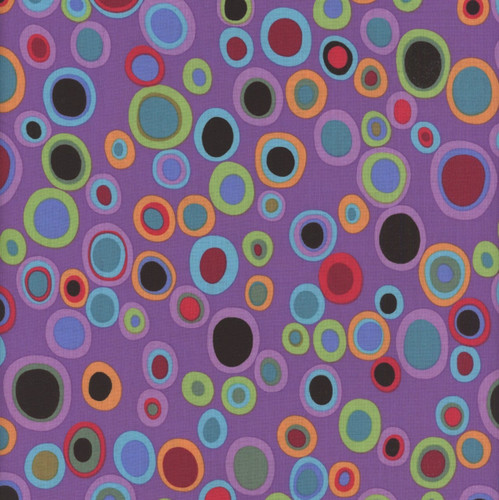 FreeSpirit Fabrics From the Archives by Kaffe Fassett Bubbles Plum