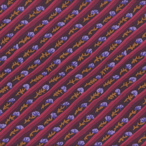 FreeSpirit Fabrics From the Archives by Kaffe Fassett Diagonal Poppy Aubergine