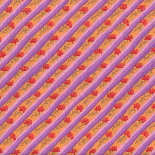FreeSpirit Fabrics From the Archives by Kaffe Fassett Diagonal Poppy Lavender