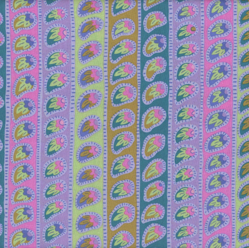 FreeSpirit Fabrics From the Archives by Kaffe Fassett Paisley Stripe Lavender