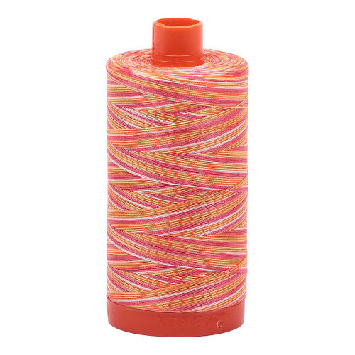 Aurifil Cotton Mako Thread 50 Weight 1422 Yards Tramonto a Zoagli Variegated