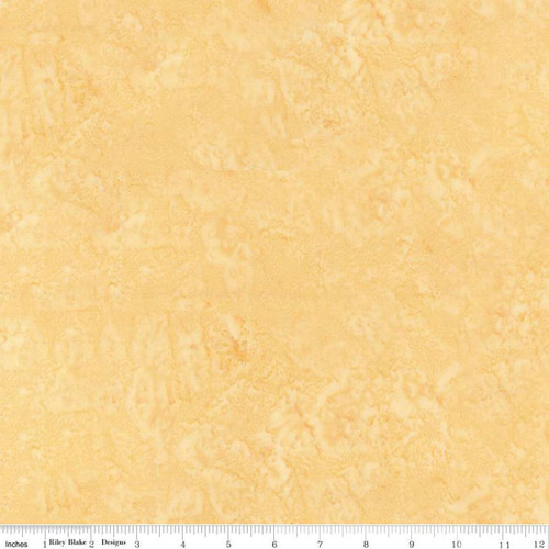 Riley Blake Fabrics Batiks Hand Dyes Dijon Gold Yellow