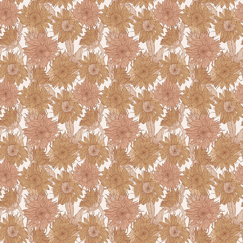 Riley Blake Fabrics Evening on the Praire Modern Prairie Sunflower Sienna