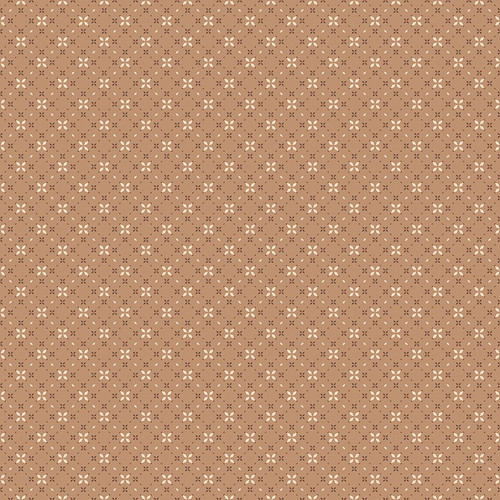 Riley Blake Fabrics Evening on the Praire Modern Prairie Geo Floral Sienna