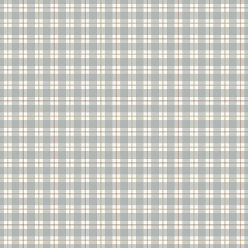 Riley Blake Fabrics Evening on the Praire Modern Prairie Picnic Plaid Stone