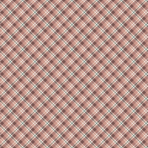 Riley Blake Fabrics Evening on the Praire Modern Prairie Prairie Plaid Dusty Rose