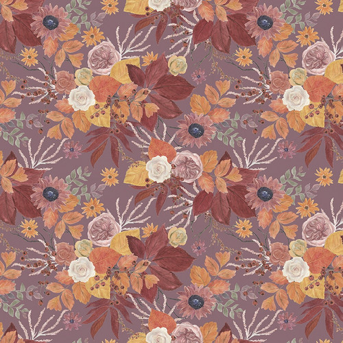 Riley Blake Fabrics Evening on the Praire Modern Prairie Main Grape