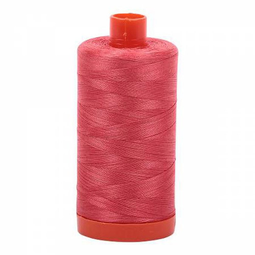 Aurifil Cotton Mako Thread 50 Weight 1422 Yards Medium Red