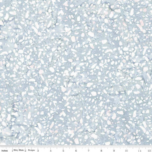 Riley Blake Fabrics Batiks Elementals Terrazzo Powdered Pearl