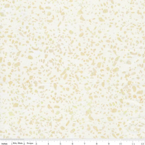 Riley Blake Fabrics Batiks Elementals Terrazzo Buttermilk