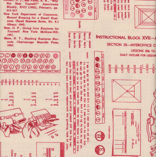 Riley Blake Fabrics TYPE/ography Lori Holt Background Schoolhouse Riley Blake Fabrics TYPE/ography Lori Holt Background Schoolhouse