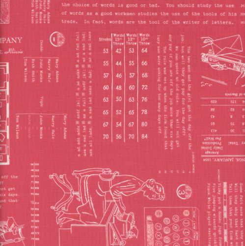 Riley Blake Fabrics TYPE/ography Lori Holt Tea Rose