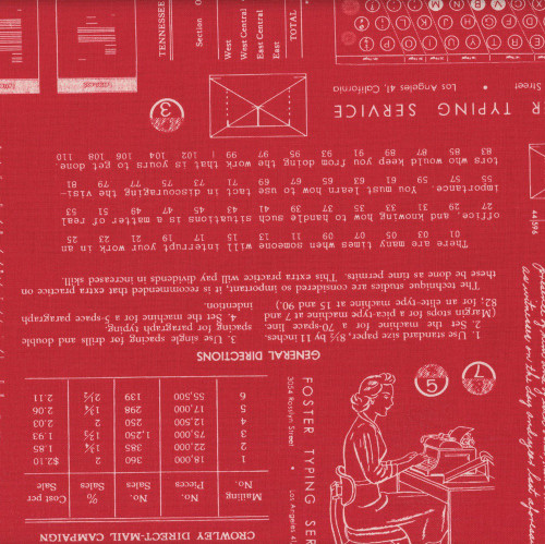 Riley Blake Fabrics TYPE/ography Lori Holt Schoolhouse