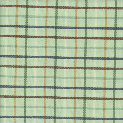 Riley Blake Fabrics Plaid-Venture Club Camper Fern