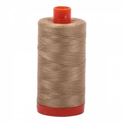 Aurifil Cotton Mako Thread 50 Weight 1422 Yards Blond Beige