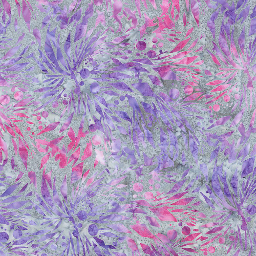 Riley Blake Fabrics Batiks Splatter Karen Gibbs Lollipop