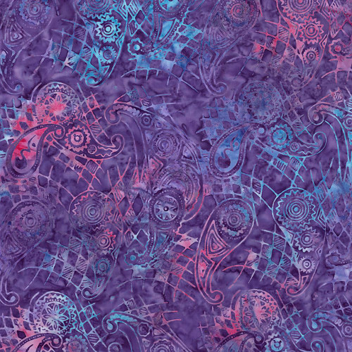 Riley Blake Fabrics Batiks Splatter Karen Gibbs Mountain's Majesty