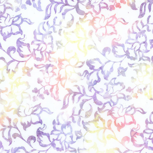 Riley Blake Fabrics Batiks Radiant Flourish Sugar Cookie