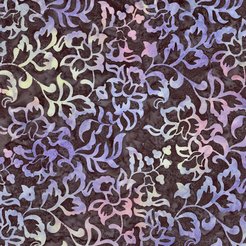 Riley Blake Fabrics Batiks Radiant Flourish Powdered Pearl