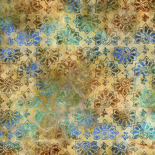Riley Blake Fabrics Kalinda Batiks Pat Fryer Villa Rosa Magnetic Fields