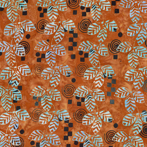 Riley Blake Fabrics Kalinda Batiks Pat Fryer Villa Rosa Marmalade Splash