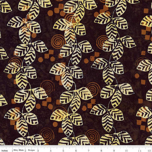 Riley Blake Fabrics Kalinda Batiks Pat Fryer Villa Rosa Tigerwood
