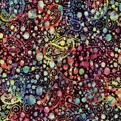 Riley Blake Fabrics Batiks Splatter Karen Gibbs Tie Dye