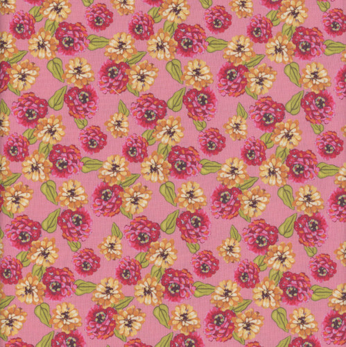 Riley Blake Fabrics Zinnias Lila Tueller Zinnias Lila Tueller Pink