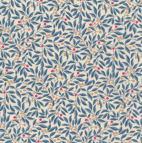 Riley Blake Fabrics Liberty Craft Garden Willow Stitch Blue Green Riley Blake Fabrics Liberty Craft Garden Willow Stitch Blue Green