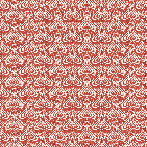 Riley Blake Fabrics Liberty Nouveau Shadow Chalk Red