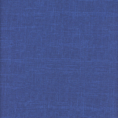 Hoffman Fabrics 24-7 Twenty Four Seven Linen Cobalt Blue