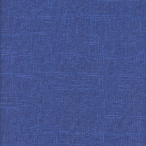 Hoffman Fabrics 24-7 Twenty Four Seven Linen Cobalt Blue