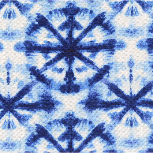 Waverly Fabrics Tie Dye Indigo