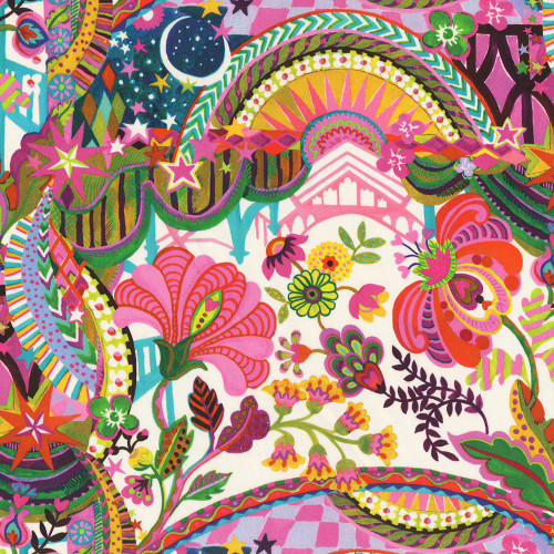 Liberty Fabrics Multi Bright The Liberty Stage Tana Lawn