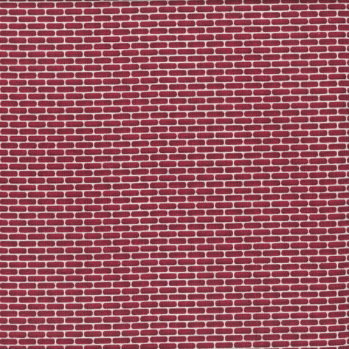 Henry Glass Fabrics A Kitty For Christmas Red Bricks