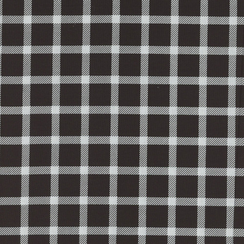 Blank Quilting Fabrics Plaid Essentials Pattern Weave Studio Black Shepherd Plaid