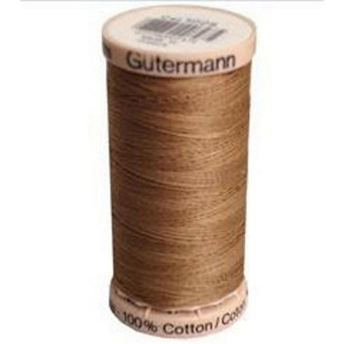 Gutermann Thread Cotton Hand Quilting Khaki 40 Weight 220 Yard Spool